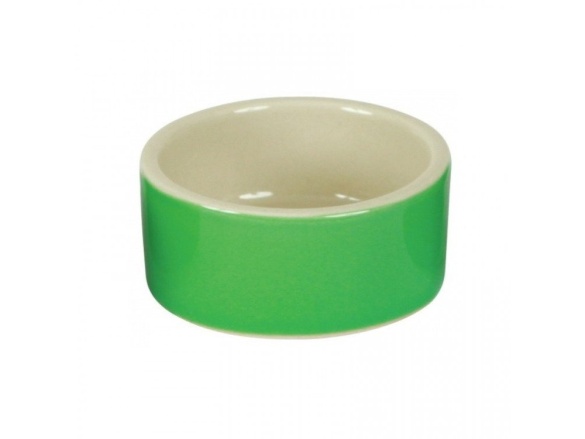 Scobax Miska na krmivo keramická, kulatá, 150 ml barevný mix