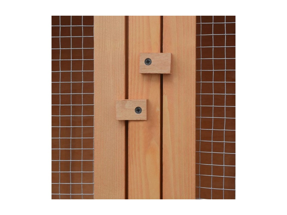 Dřevěná králíkárna Scobax Leo