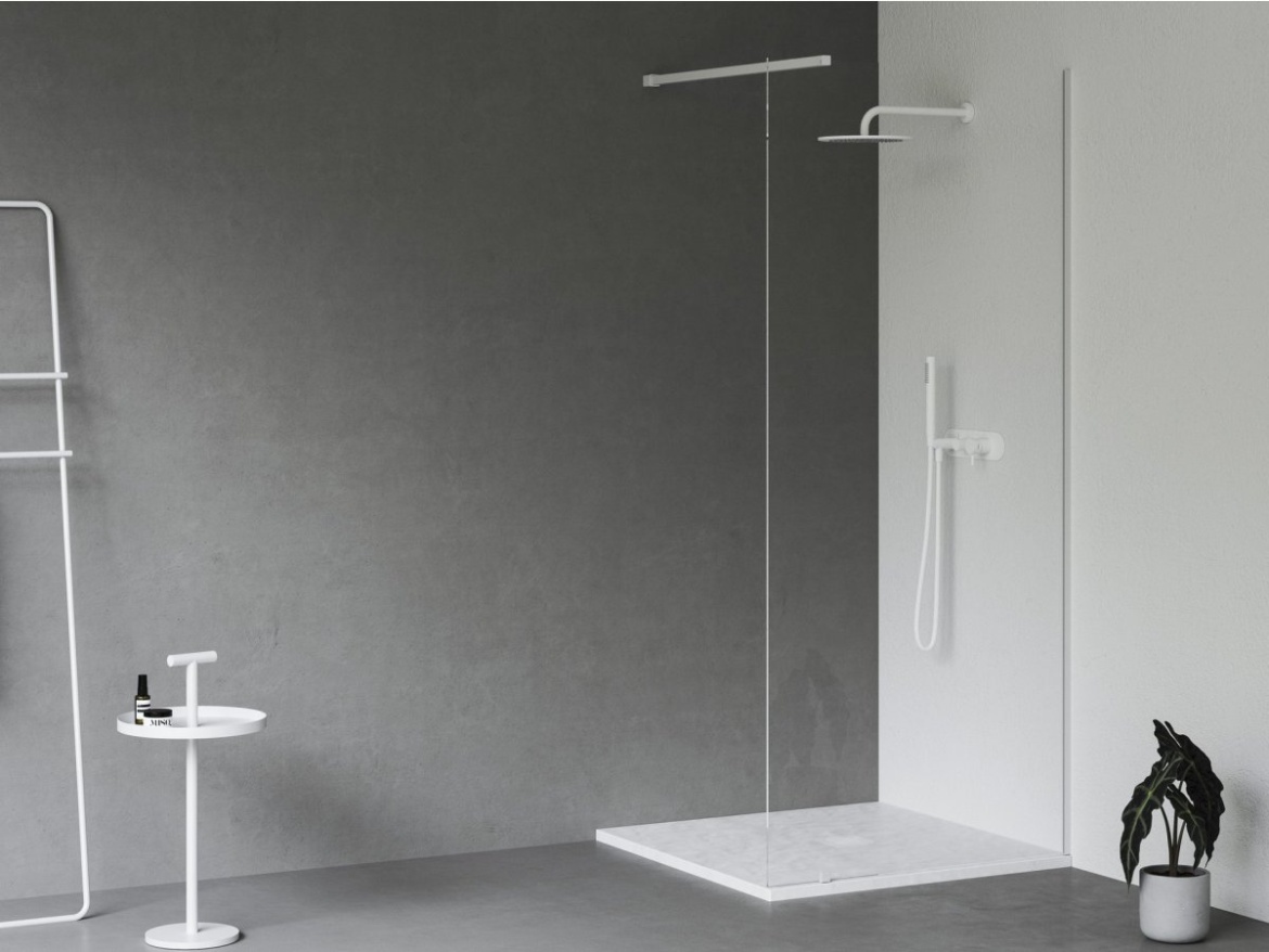 Ravak Vanička Slate Pro 80x80 bílá matná