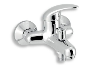 Csaptelepek –  Novaservis Vanová baterie Metalia 55 100 mm, chrom, nástěnná, bez příslušenství,  55024/1,0