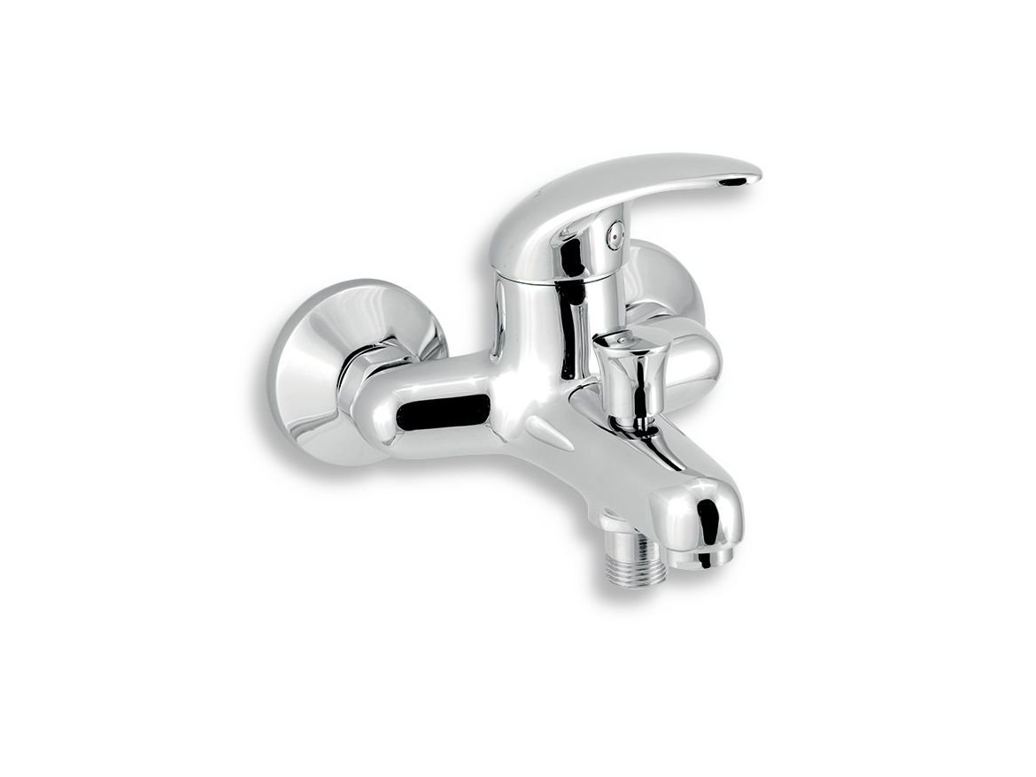 Novaservis Vanová baterie Metalia 55 100 mm, chrom, nástěnná, bez příslušenství,  55024/1,0