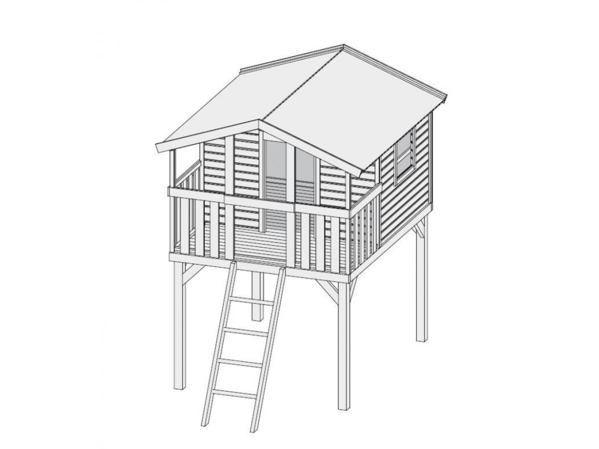 Detský domček Karibu Dětský domek Benjamin
