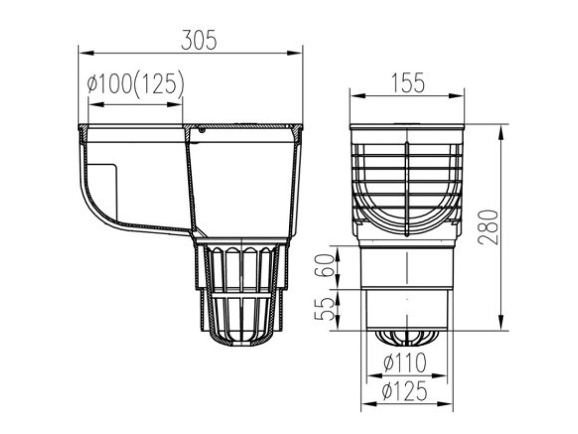 Gajgr Chuděj D 110/125