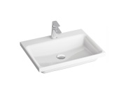 Ravak Umyvadlo Comfort 80, s otvorem pro baterii, bez přepadu, bílá