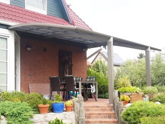 Pergoly Scobax –  Pergola Savespot R čierna 4,3 x 2,5 m