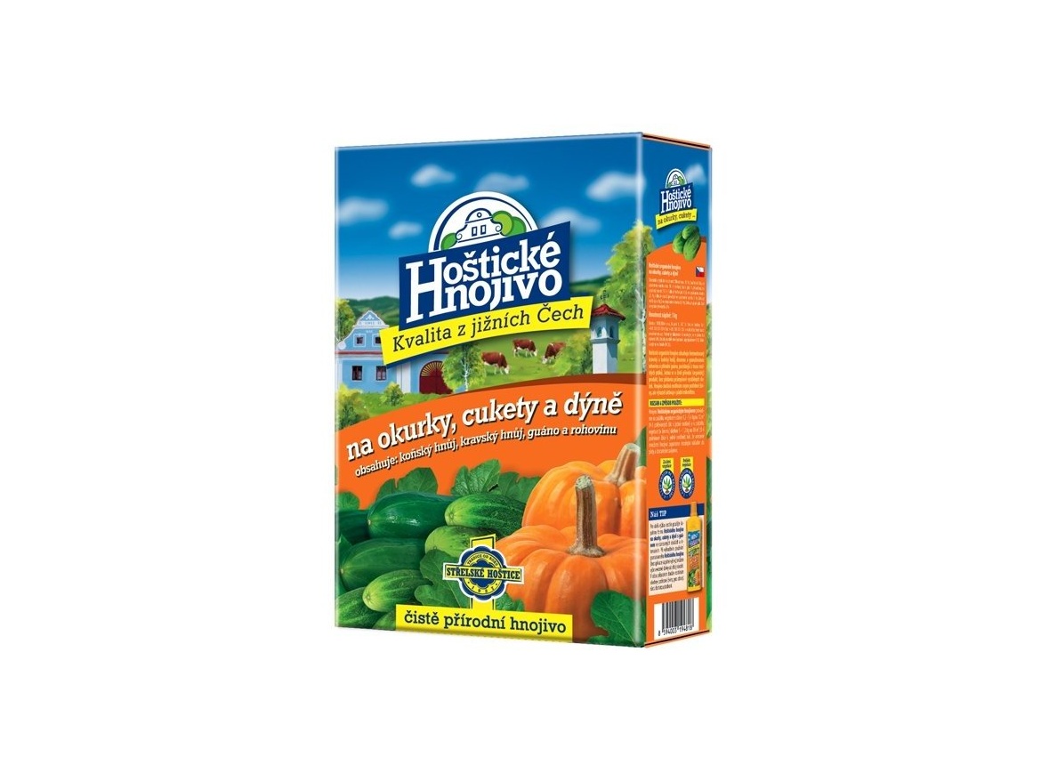 Forestina Hoštické hnojivo na okurky, cukety a dýně s guánem 1 kg