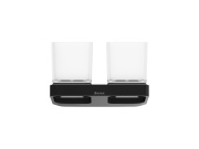 Ravak TD 220.20BLDržák se skleničkami, černá