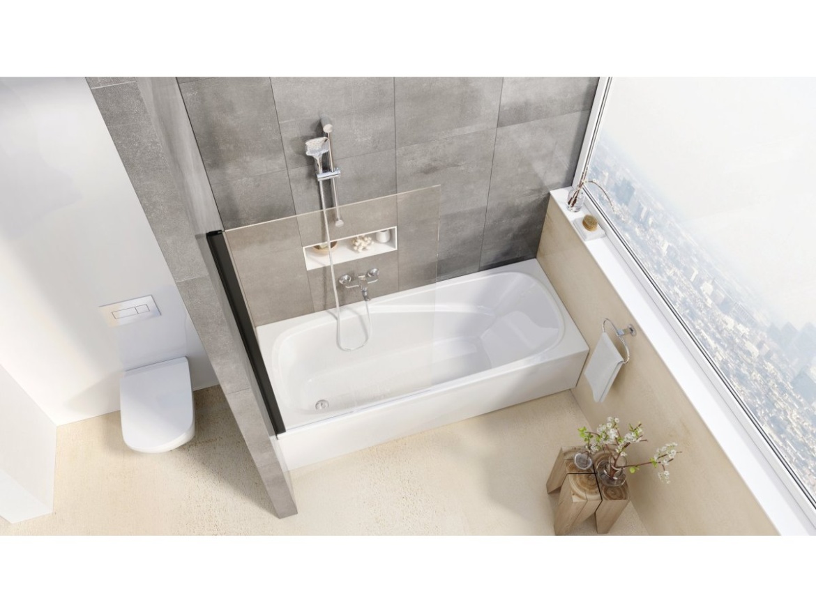 Ravak PVS1 80, satin+transparent