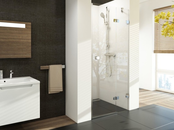 Ravak BSD2 100 A-L, chrom+transparent