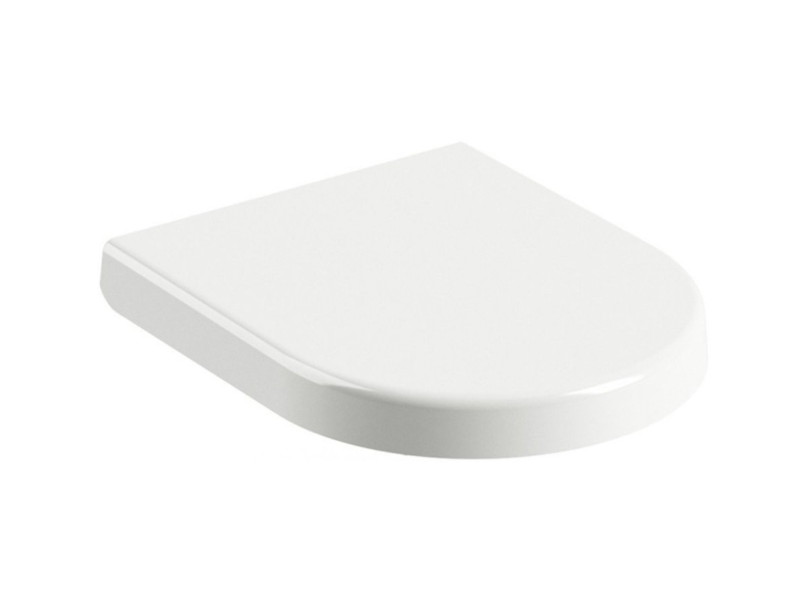 Ravak WC sedadlo Uni Chrome, biela