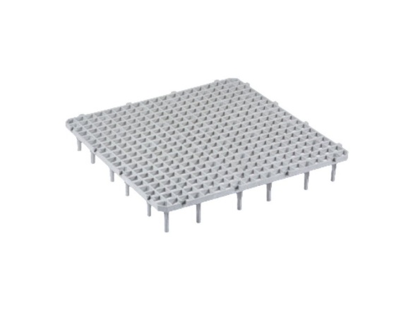 Scobax Podlahový rošt AGROFORTEL -51x51x11 cm, velikost otvorů 1,9 x 1,9 cm | bílý