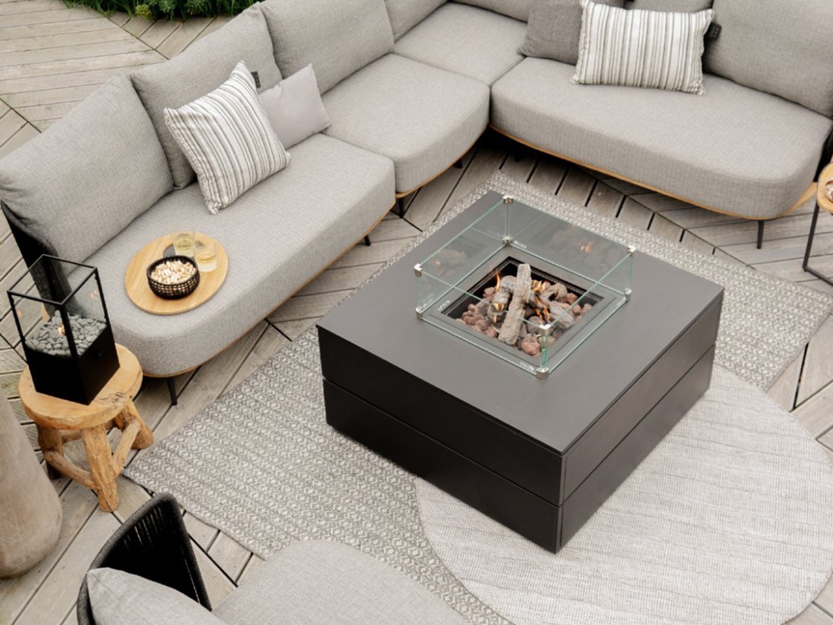 Stůl s plynovým ohništěm COSI Cosipure 100