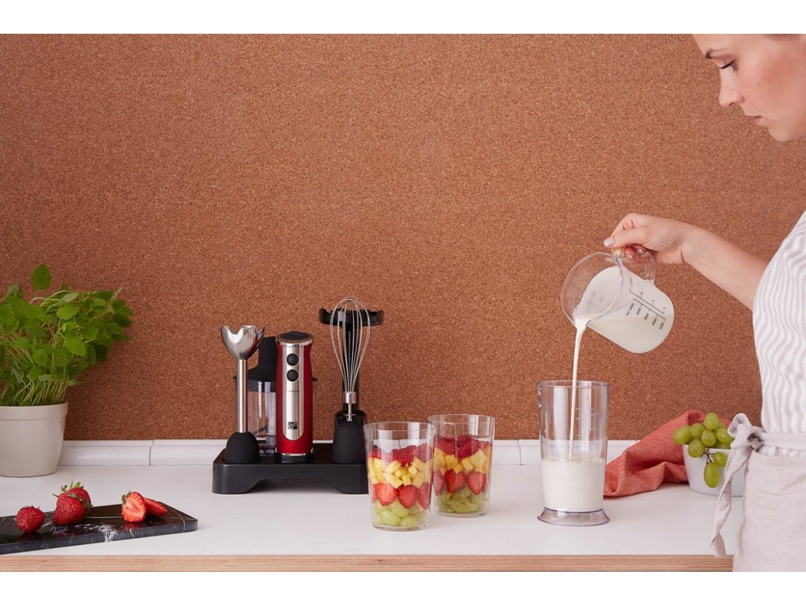 G21 Mixér  VitalStick 800 W, Red/Black