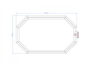 Zahradní bazén Tuindeco Daaibooi Beach