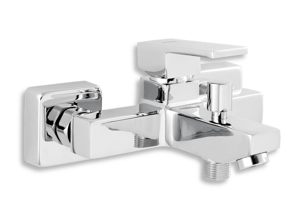 Novaservis Vanová baterie Titania Cube 150 mm, chrom, nástěnná, bez příslušenství,  98820/1,0