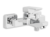 Novaservis Vanová baterie Titania Cube 150 mm, chrom, nástěnná, bez příslušenství, 98820/1,0