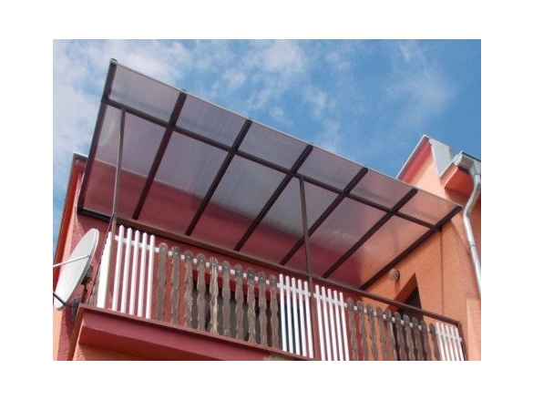 Ultraplast EU Polykárbonátová komůrková deska bronz 10mm BASIC