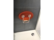 Ravak Sedátko Ovo P II, opal/černá