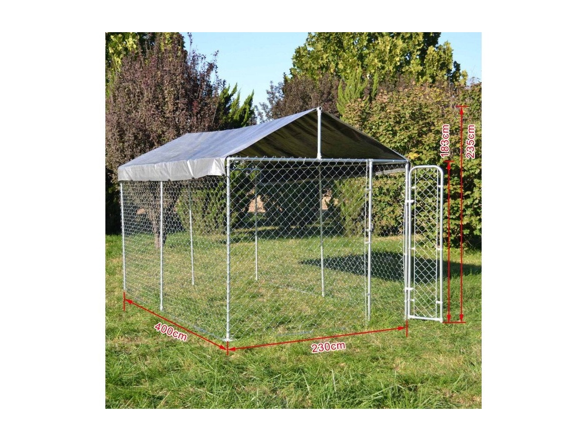 Scobax Venkovní kotec - oplocený výběh - 4x2,3 metru