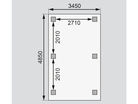 Zahradní altán Karibu Perida