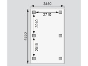 Záhradný altánok Karibu Perida