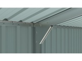 Kovová garáž 3 x 6 m se sedlovou střechou Antracit Riwall PRO RMCG 20x10 Anthracite
