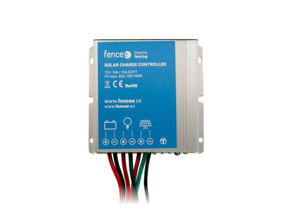 Scobax Základní sada na solární ohradník s přenosnou schránkou, regulátor 10 A, panel 100 W, konzole