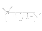Neviditelný obrubník Grate Garden Diamond Junior