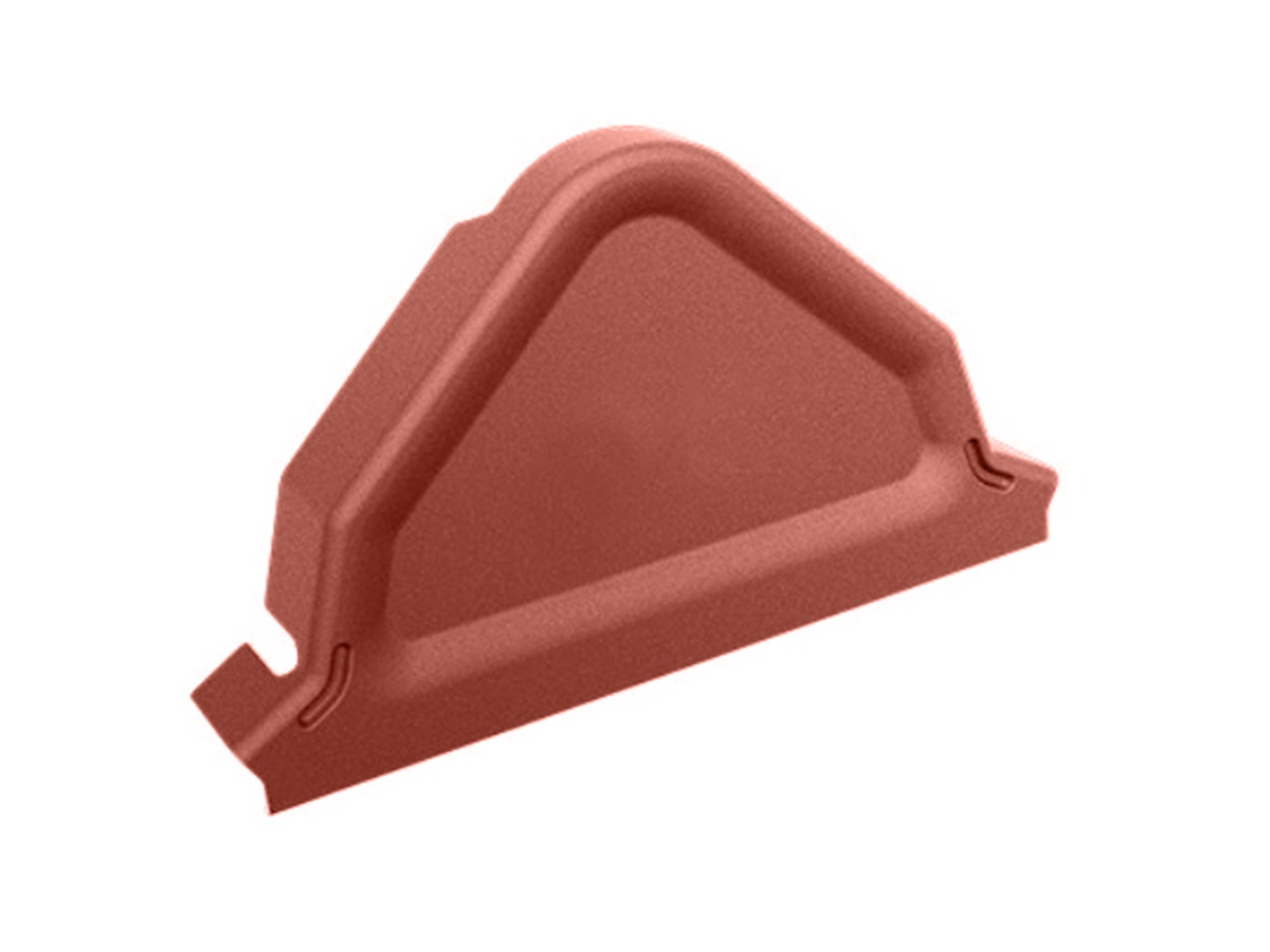 Zakončení hřebenáče rovné Budmat ZP-TOP