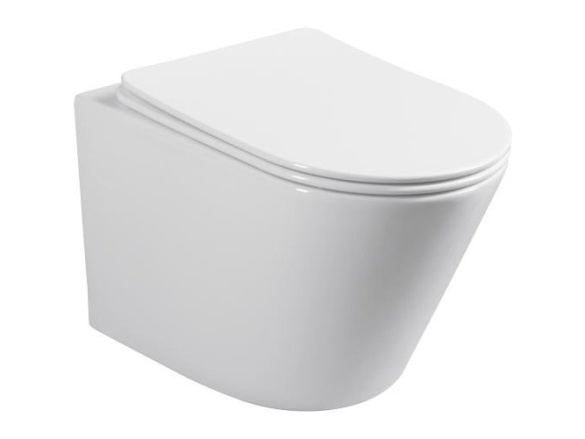 Lansanit Závěsné WC  3.0 rimless, bez sedátka, LANWCR30