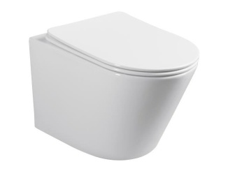 Sanitární keramika – Lansanit Závěsné WC 3.0 rimless, bez sedátka, LANWCR30