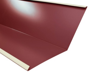 Úžľabie –  Classic úžľabie 2000 mm RAL 3011 červená