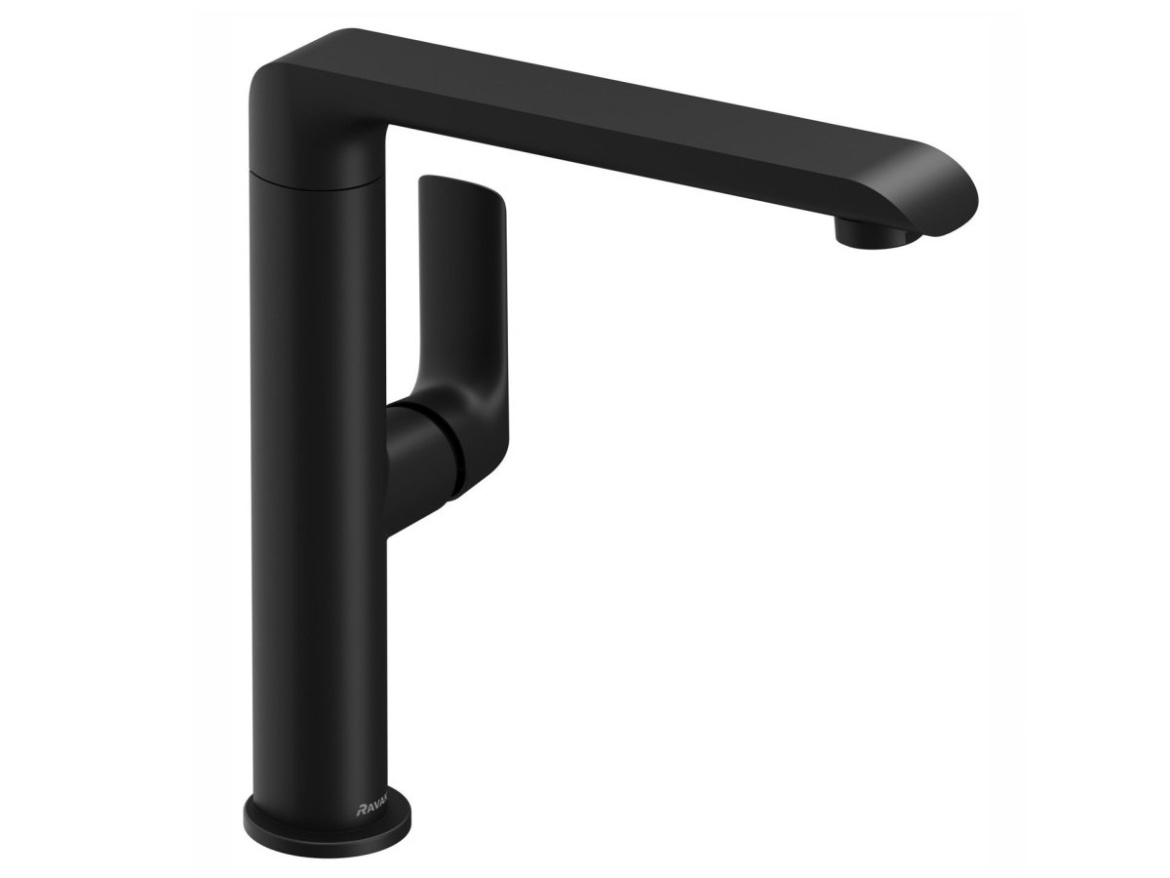 Ravak FL 016.00CR Umyvadlová stojánková baterie 262 mm s otočným ramínkem, bez výpusti, chrom