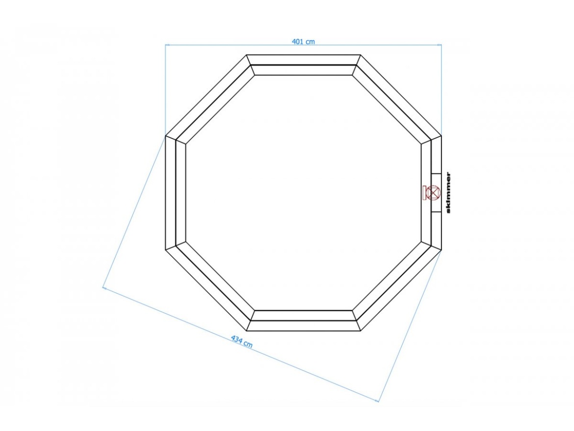 Zahradní bazén Tuindeco Cabana Beach