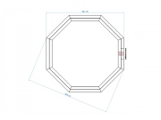 Zahradní bazén Tuindeco Cabana Beach