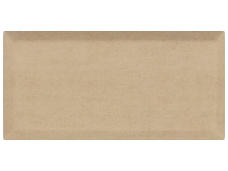 Kárpitozott panelek –  Riwiera Rectangle 60x30 cm béžová