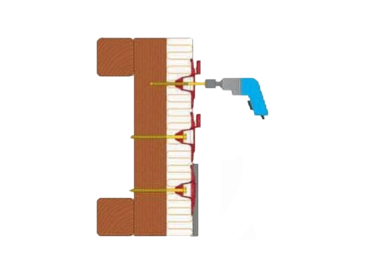 Izolační vrut Ejot