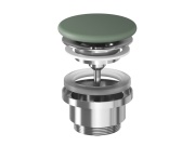 Ravak Umývadlová pileta pevná keramická Flat, Grey Green