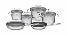 G21 Sada nádobí  Gourmet Magic s pánví navíc, 11 dílů, nerez