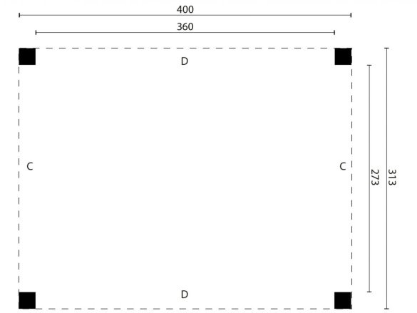 Tuindeco DIY Renesse 400