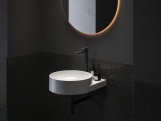 Ravak EL 015.11WV Umyvadlová stojánková baterie BeCool 335 mm bez výpusti, White Velvet