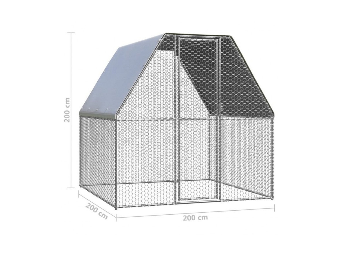 Scobax Venkovní klec - oplocený výběh - 2x2x2 m