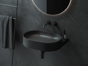 Ravak Umyvadlo Yard 60, bez otvoru pro baterii, bez přepadu, Alabaster Pink