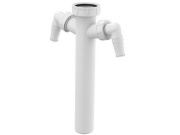 Alcadrain Mezikus s převlečnou maticí 6/4" a dvěma přípojkami A44M-DN40,