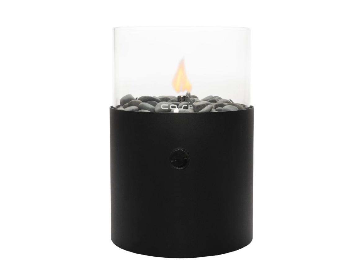 COSI Plynová lucerna - typ Cosiscoop XL - černý/kouřové sklo