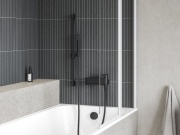 Ravak CVS2 100 L, černá+transparent