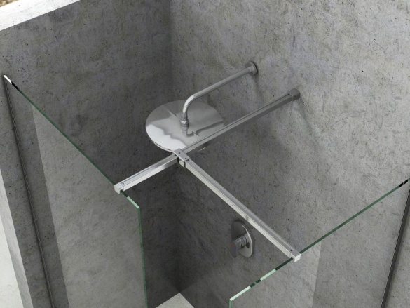 Ravak W SET Uni T spoj, lesk