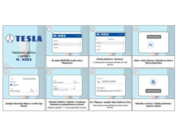 (s vlhkomerom) TESLA Teplotní senzor TETHP
