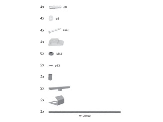 Kádak –  Ravak Panelkit čelní