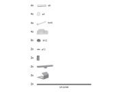 Ravak Panelkit čelní